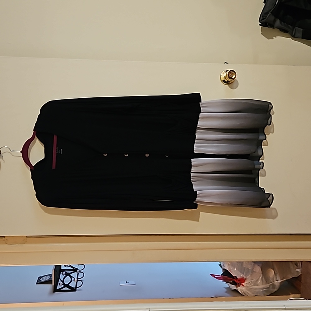 LOGO Black Cardigan